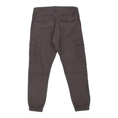 Jack & Jones Cargo Trousers - 38W 30L Grey Cotton