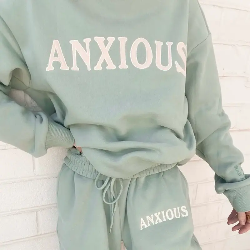 Anxious (This Too Shall Pass) Crewneck