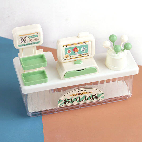 Mini Cashier Playing House Plastic Mini Model