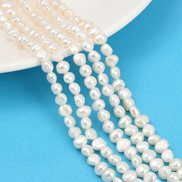 Natural Cultured Freshwater Pearl Beads Strands