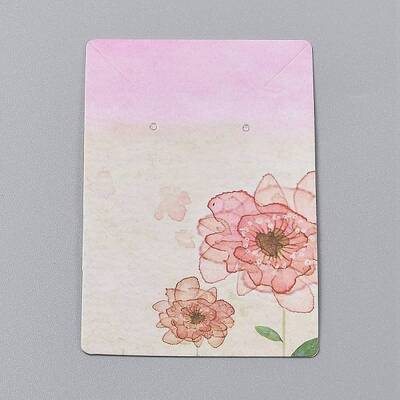 Cardboard Jewelry Display Cards