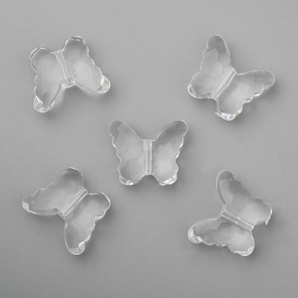Transparent Acrylic Beads