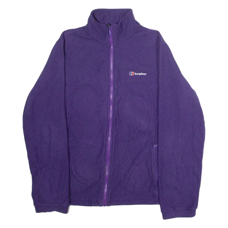 BERGHAUS Womens Fleece Jacket Purple UK 16