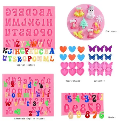 Silicone Cake Decorating Mold, 1 Count Multifunctional Chocolate Baking Mold for Kitchen