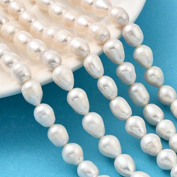 Natural Cultured Freshwater Pearl Beads Strands