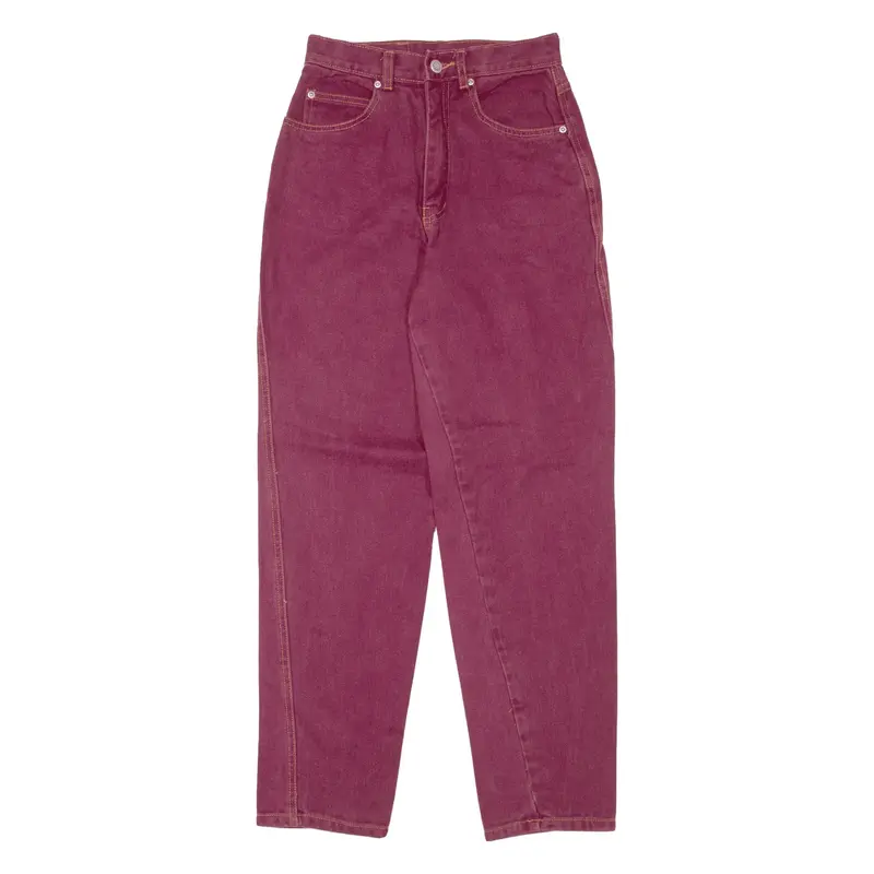 GBNT Jeans Purple 90s Denim Regular Mom Womens W24 L29