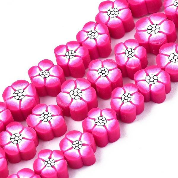 Handmade Polymer Clay Beads Strands