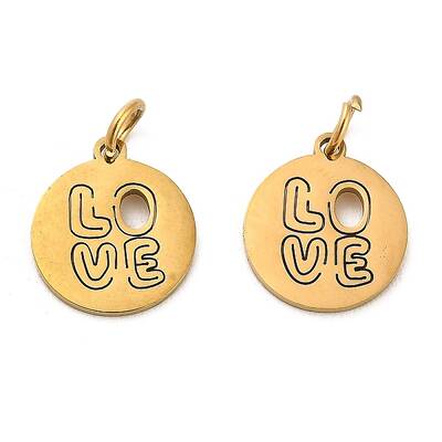 304 Stainless Steel Charms