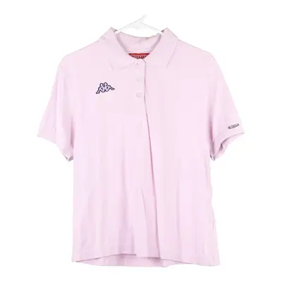 Kappa Polo Shirt - XL Pink Cotton