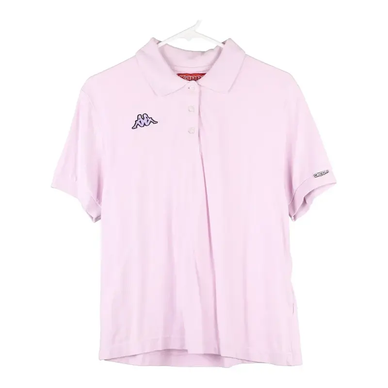 Kappa Polo Shirt - XL Pink Cotton