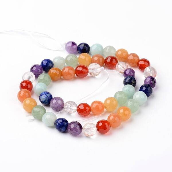 Natural Mixed Stone Beads Strands
