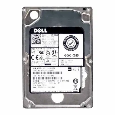 0K786X Dell 600GB 12Gb/s SAS 15000 2.5-Inch Hard Drive