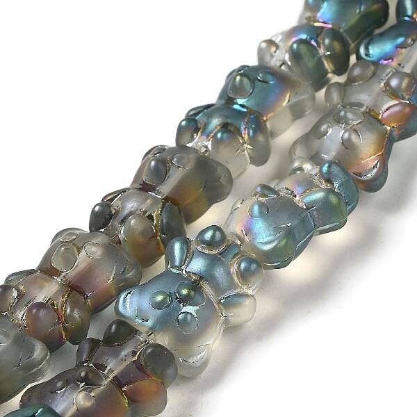 Electroplate Glass Beads Strands