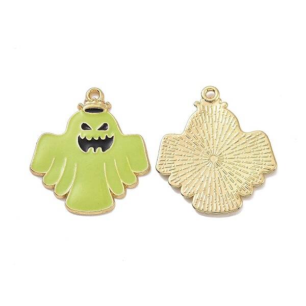 Halloween Theme Rack Plating Alloy Enamel Pendants