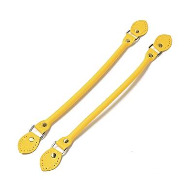 Leaf End Microfiber Leather Sew on Bag Handles