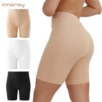 Women's High Waisted Slip Shorts for Under Dresses, Anti-Chafing Summer Shorts, 3-Pack Lightweight Breathable Stretchy Shapew...