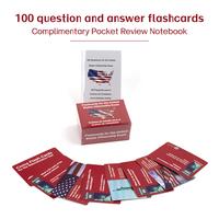 U.S. Citizenship Test Flash Cards (English/Spanish) - 2025 Civics Exam Prep with Bilingual Questions & Answers - Naturalizati...