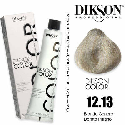 Dikson Color 120 Ml 12.13 Golden Ash Blonde