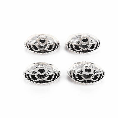 Tibetan Style Alloy Tube Bails
