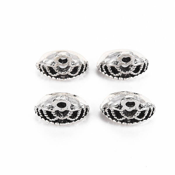 Tibetan Style Alloy Tube Bails