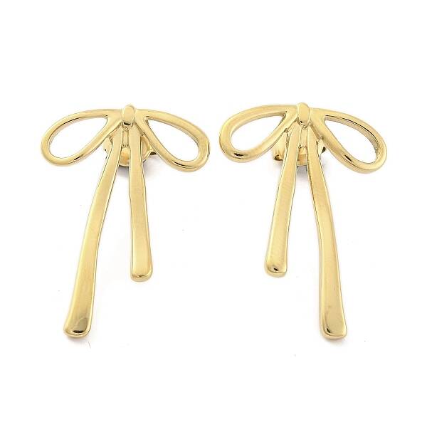 Ion Plating(IP) 304 Stainless Steel Stud Earrings for Women