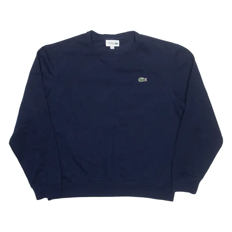 LACOSTE Womens Sweatshirt Blue M