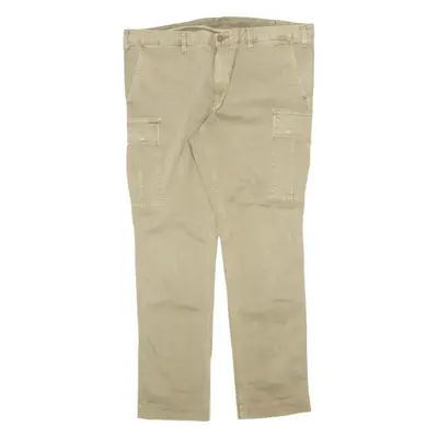 POLO RALPH LAUREN Cargo Trousers Green Slim Straight Mens W28 L23