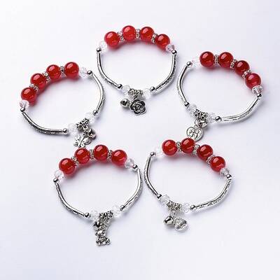 Alloy Charm Bracelets