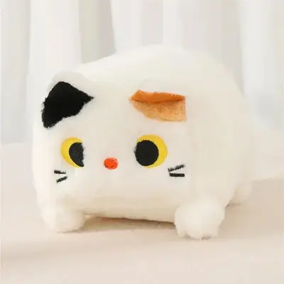 Cartoon Cat Design Pet Plush Toy, Pet Chew Toy, Pet Interactive Toy For Dog & Cat