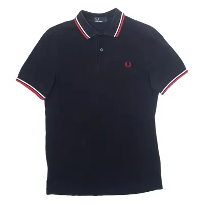 FRED PERRY Mens Polo Shirt Blue S