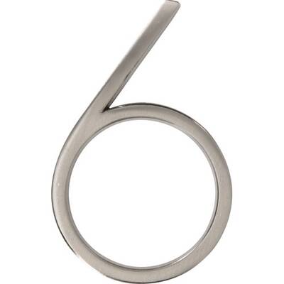 Hillman House Number-6 Distinctions 5 Floating Mount -, Nickel