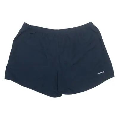 REEBOK Womens Sports Shorts Blue UK 16 W32