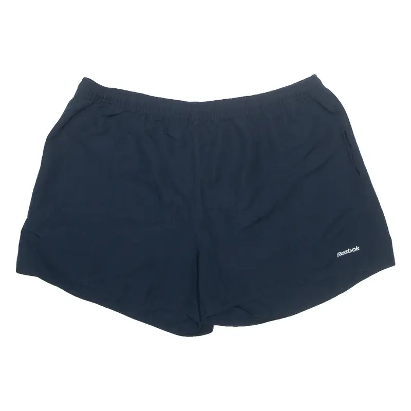 REEBOK Womens Sports Shorts Blue UK 16 W32