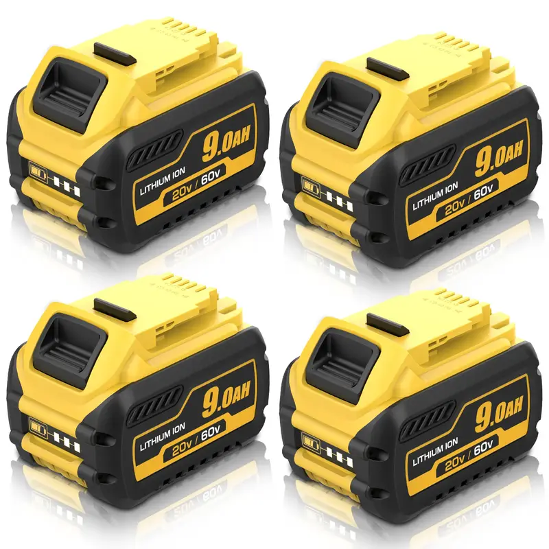 9000MAh Replacement for Dewalt 20V/60V Flexvolt Battery Compatible with DCB609 DCB606 DCB612  series Power Tool Lithium Ion
