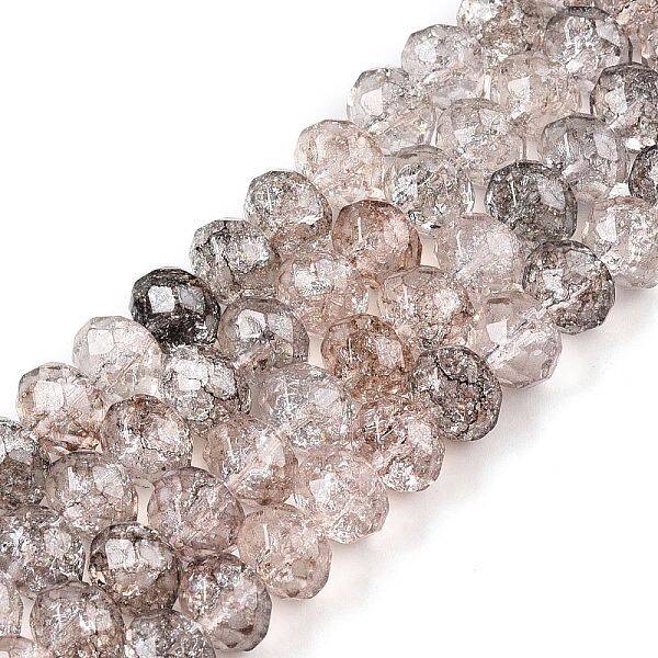 Transparent Glass Beads Strands