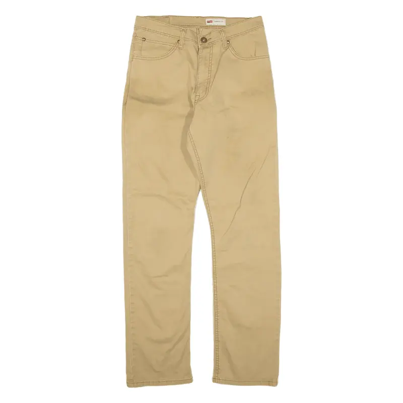 WRANGLER Trousers Beige Regular Straight Mens W30 L32