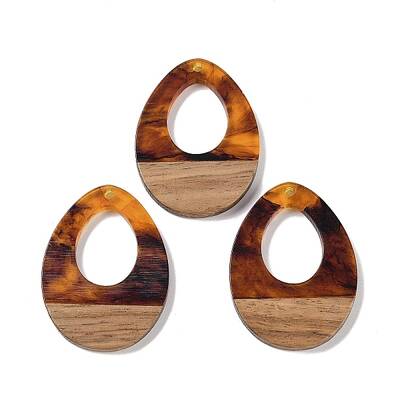 Resin & Wood Pendants