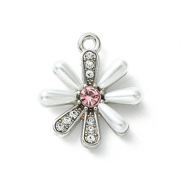Alloy and Rhinestone Pendant