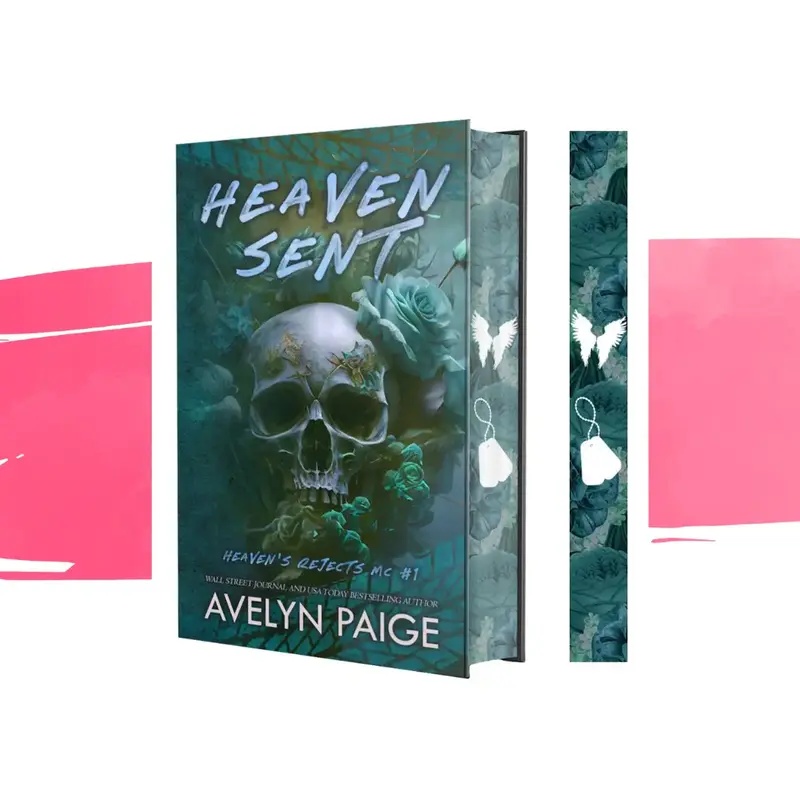 Printed Edges Heaven Sent signed book