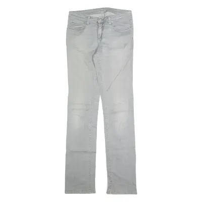 CARHARTT Texas Mens Jeans Grey Slim Tapered Stone Wash W28 L34