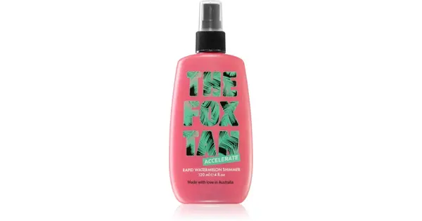 The Fox Tan Rapid Watermelon body spray tanning accelerator 120 ml