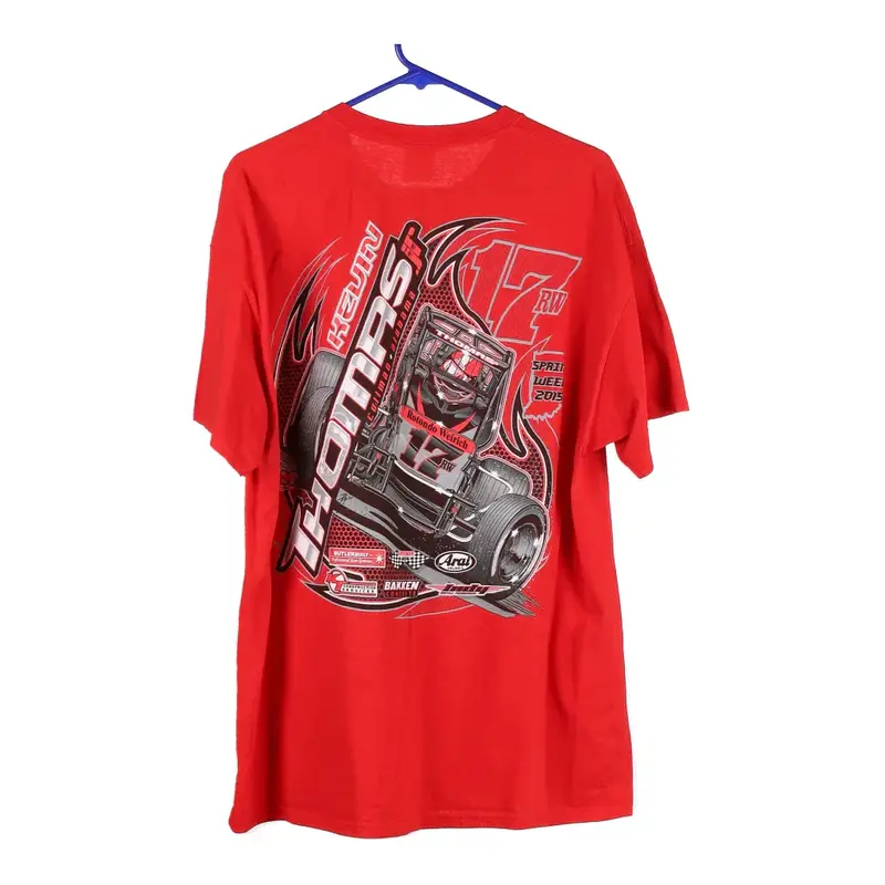 Kevin Thomas Gildan T-Shirt - XL Red Cotton