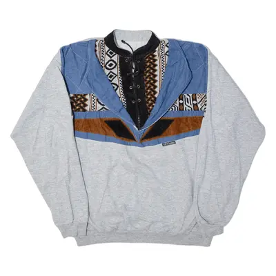 LIFT COMPANY Womens Sweatshirt Grey L