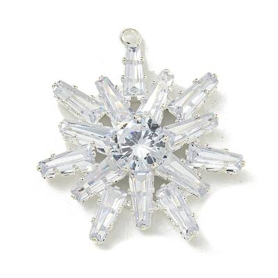 Brass Rhinestone Pendants