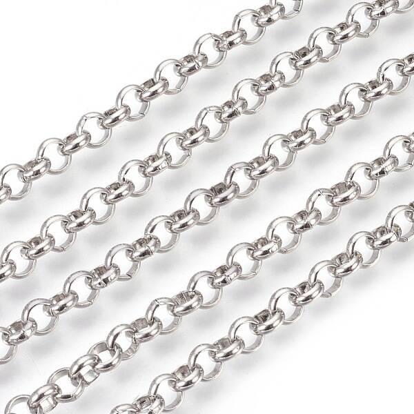 Tarnish Resistant 304 Stainless Steel Rolo Chains