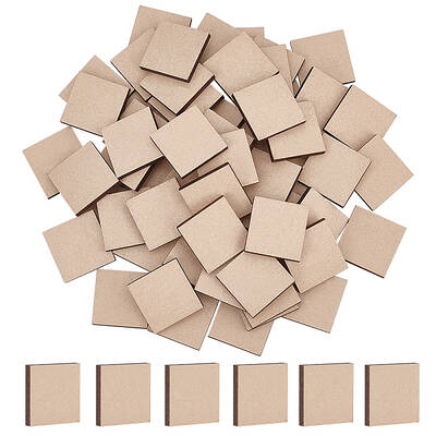 70Pcs Medium Density Fiberboard (MDF) Sheet