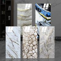 Self-Adhesive Waterproof Wall Tile Marble Stickers for Living Room Bedroom Kitchen Bathroom Background Wall Wallpaper