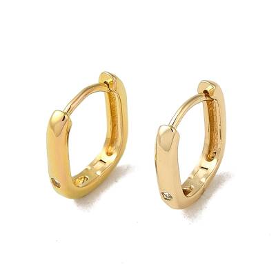 Brass Hoop Earring