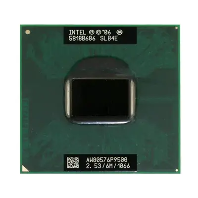 496458-001 HP 2.53GHz 1066MHz FSB 6MB L2 Cache Socket PGA478 Intel Core 2 Duo P9500 Dual-Core Processor