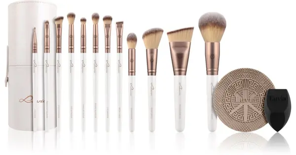 Luvia Cosmetics Prime Vegan Pro 12 Piece Brush Set